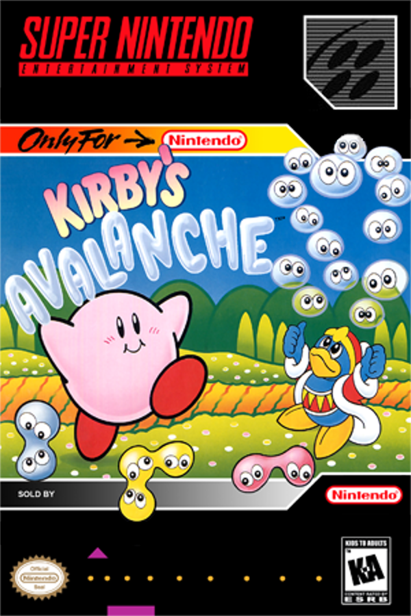 Kirby Blitz: Kirby's Avalanche (SNES) - The Game Hoard