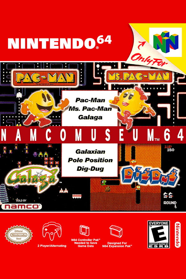 Namco Museum 64 for Nintendo 64