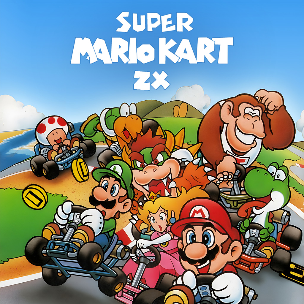 Super Mario Kart ZX - SteamGridDB