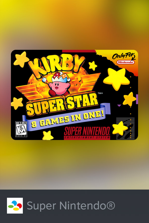 Kirby Super Star (1996), SNES Game