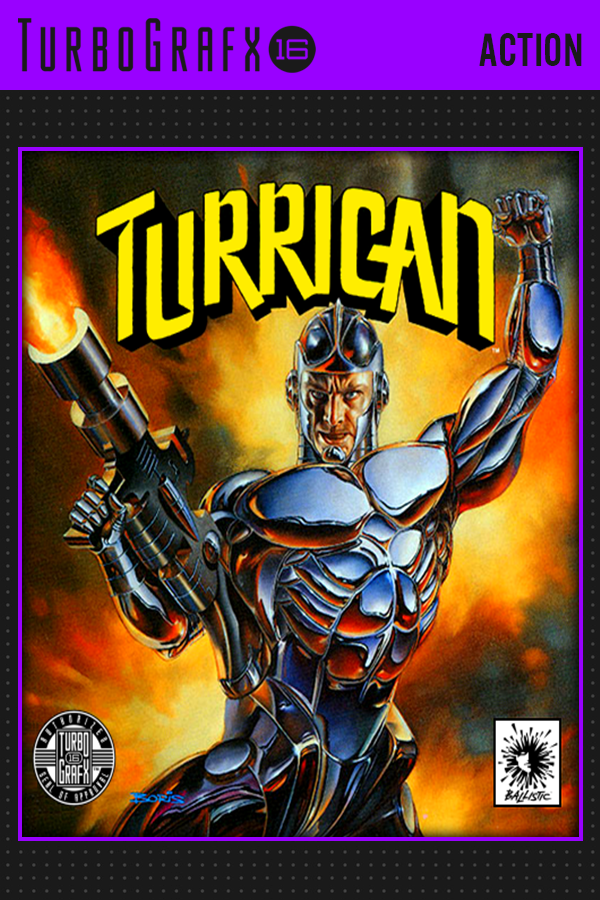 Turrican for Turbo Grafx/PC Engine