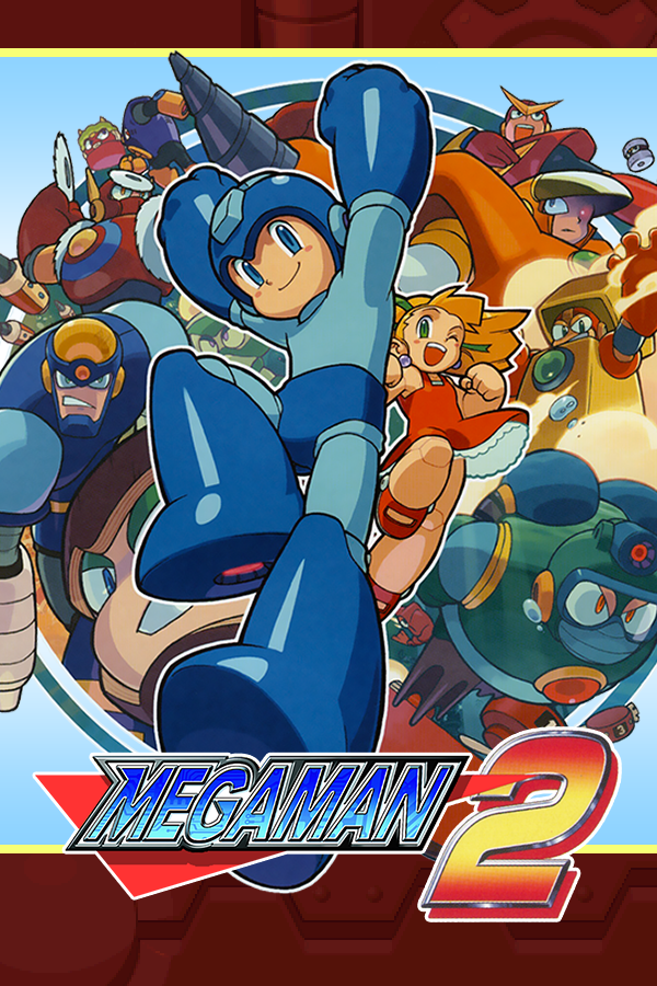Mega Man 2 (1988) cover art
