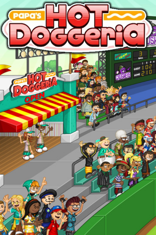 PAPA'S HOT DOGGERIA jogo online no