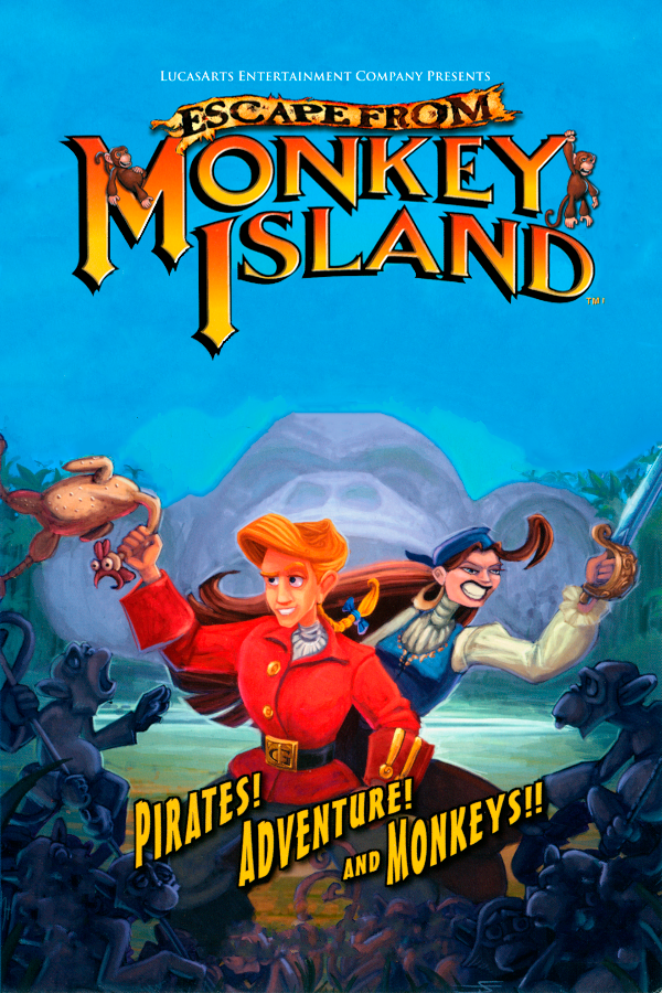 ESCAPE FROM MONKEY ISLAND 北米版PS2