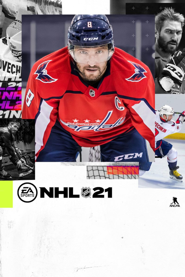 NHL 21 cover art