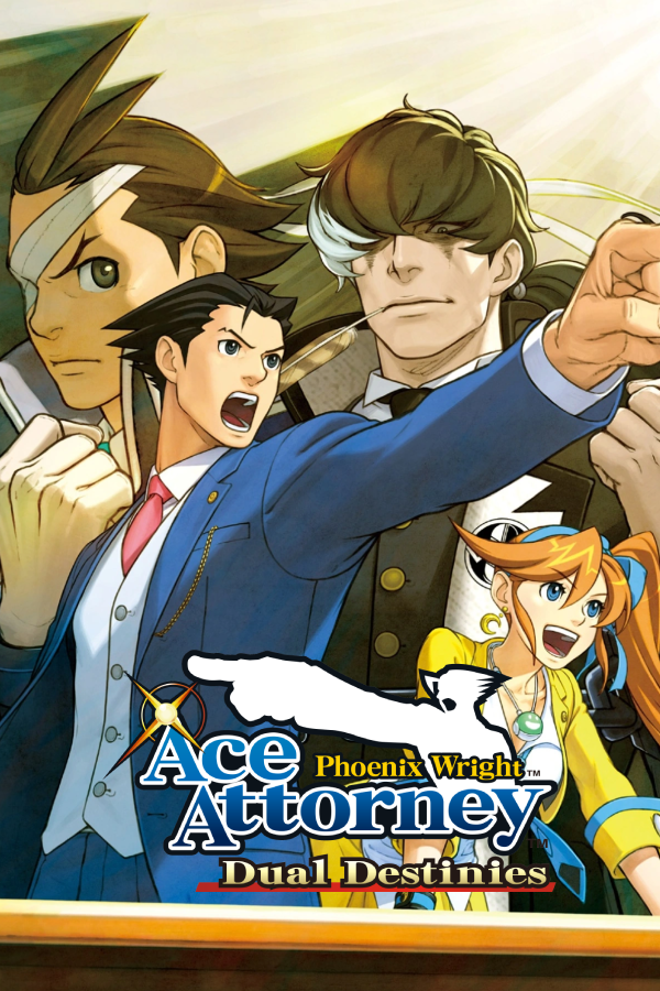 Official Ace Attorney four characters heroes. - SteamGridDB