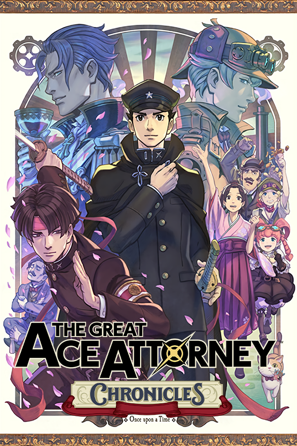 Official Ace Attorney four characters heroes. - SteamGridDB