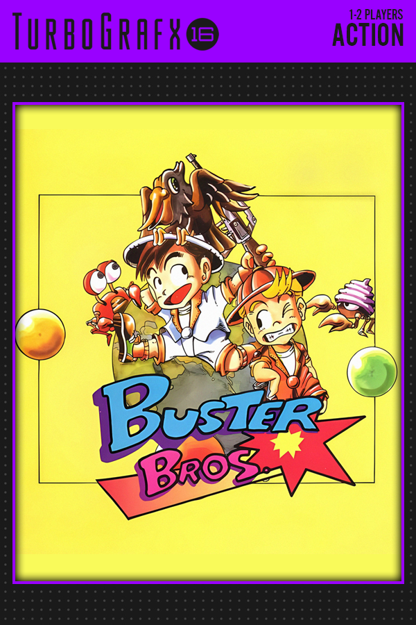 buster bros for Turbo Grafx/PC Engine
