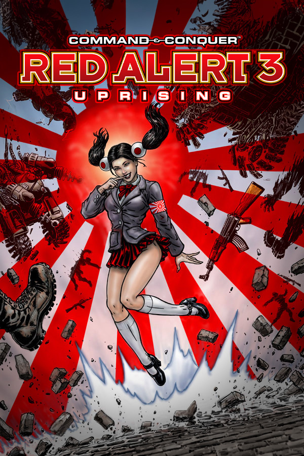 Grid for Command & Conquer: Red Alert 3 - Uprising by night - SteamGridDB