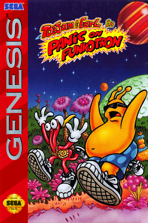 ToeJam & Earl in Panic on Funkotron for Sega Genesis