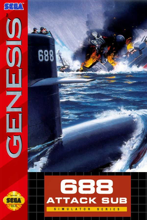 688 Attack Sub for Sega Genesis