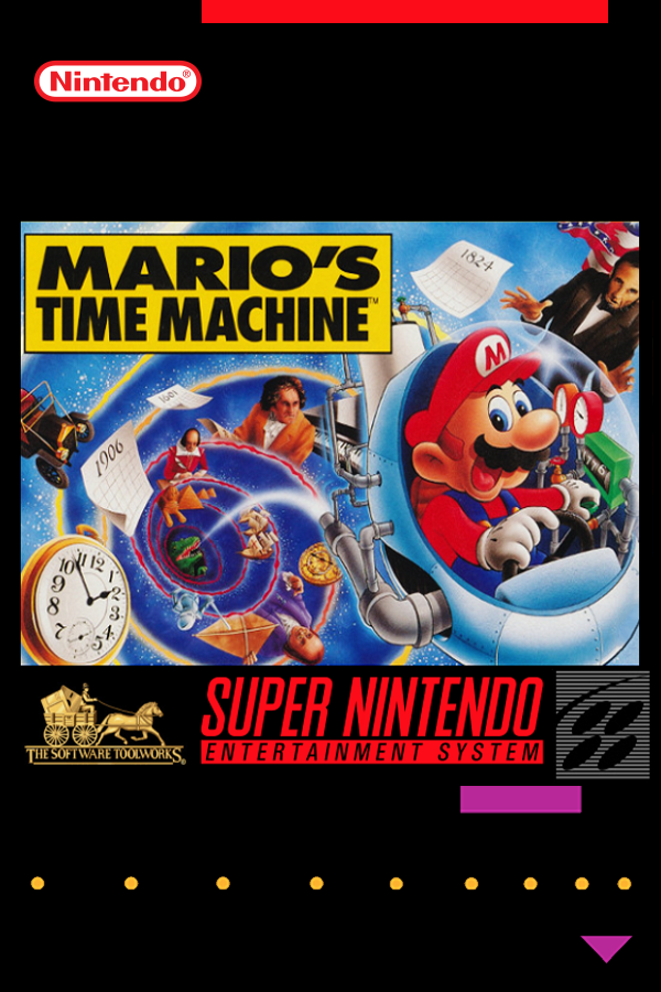 Mario's Time Machine for Super Nintendo