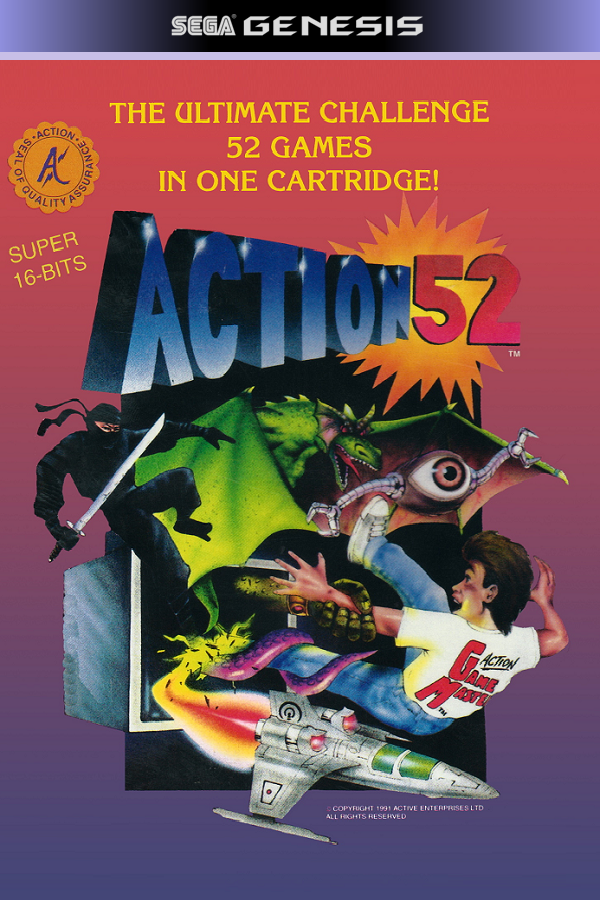 Action 52 for Sega Genesis