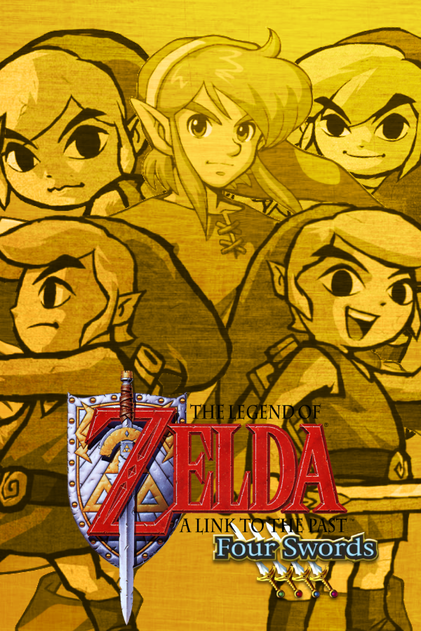 2002 ZELDA A Link To The Past / Four Swords Video Game = Promo Art PRINT AD