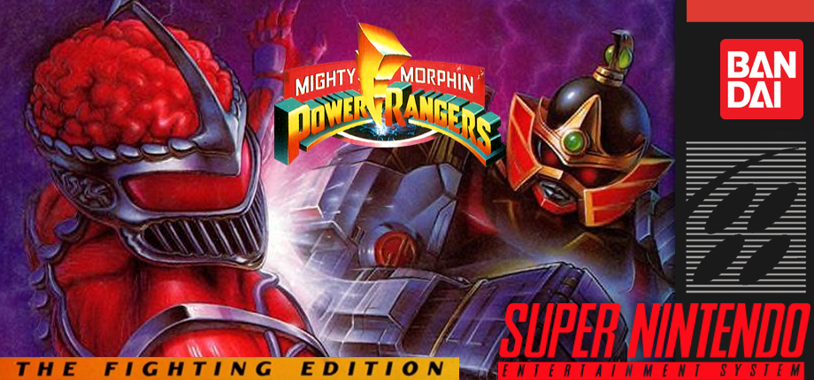 Mighty Morphin Power Rangers: The Fighting Edition - SNES