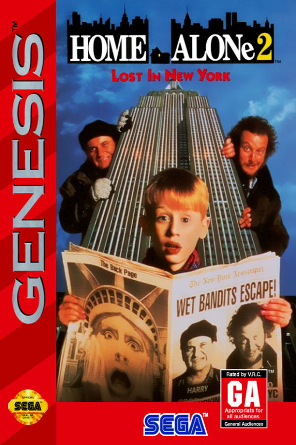 Home Alone 2: Lost in New York for Sega Genesis