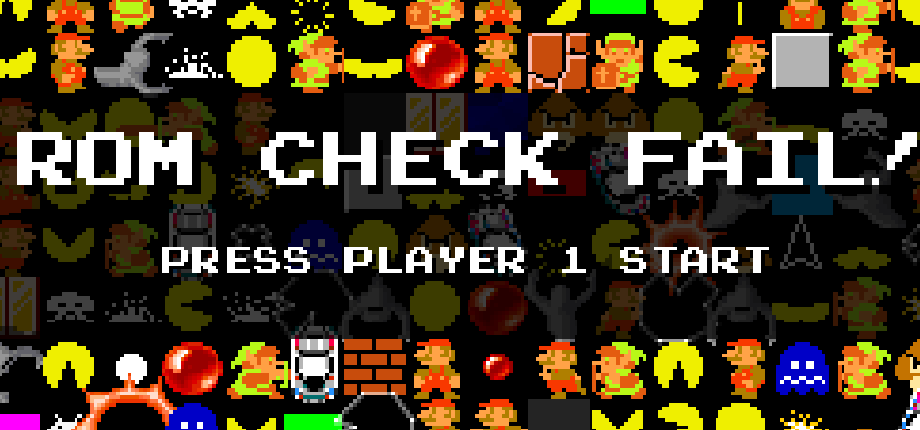 ROM Check Fail