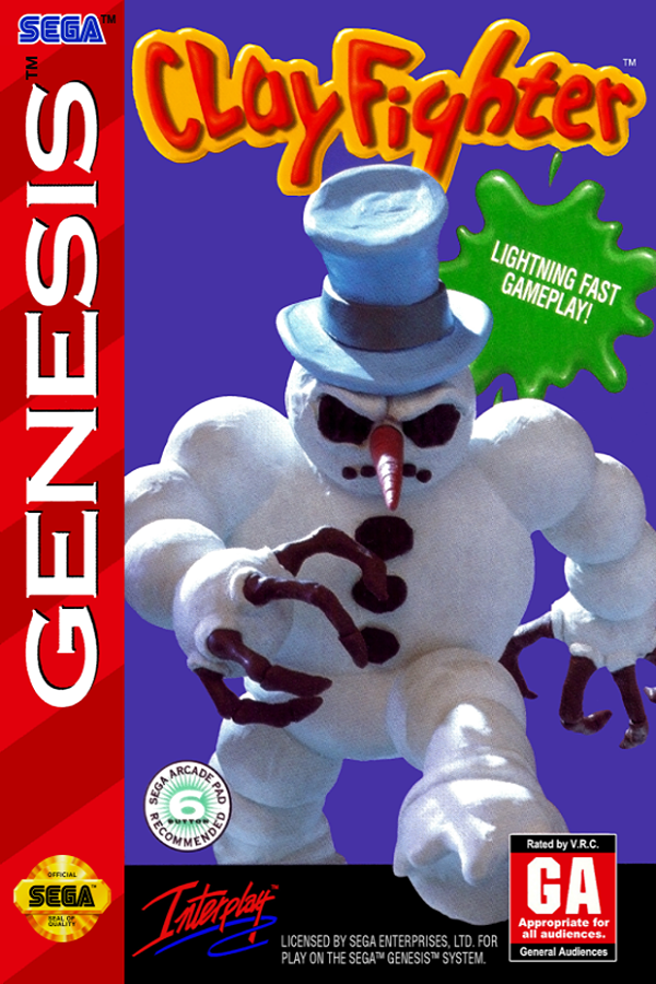Clay Fighter for Sega Genesis
