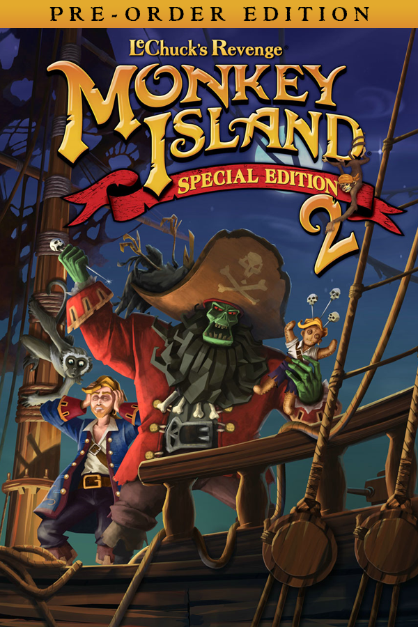 Monkey Island 2 Special Edition: LeChuck’s Revenge cover art