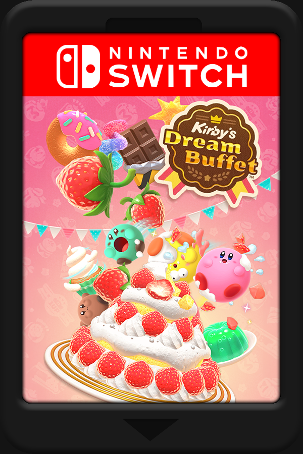 Kirby's Dream Buffet : r/NintendoSwitchBoxArt