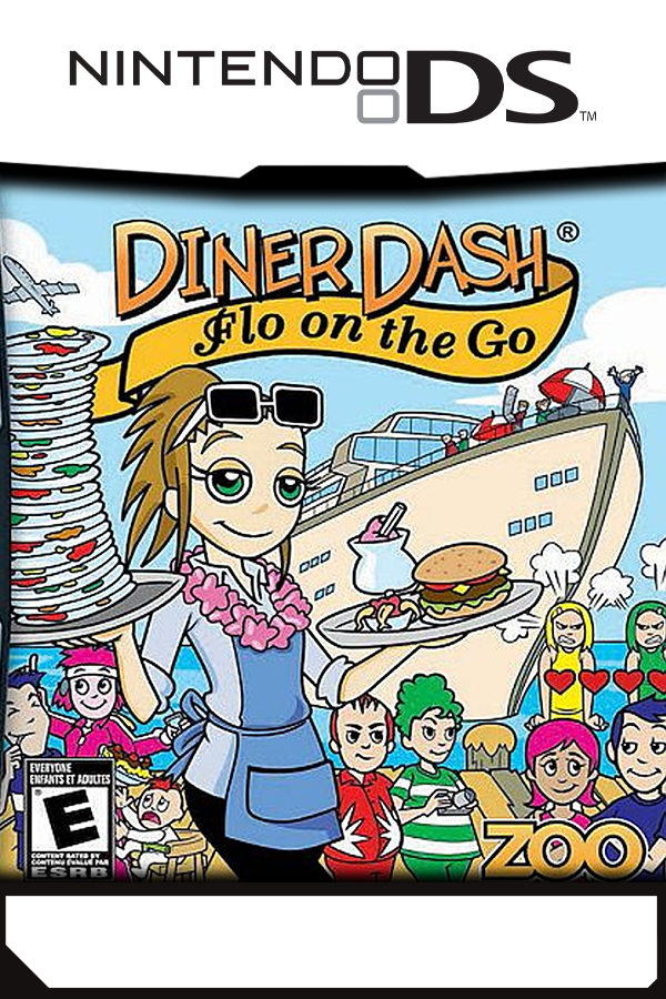 Diner Dash Flo on the Go & Diner Dash Hometown Hero Jewel Case PC