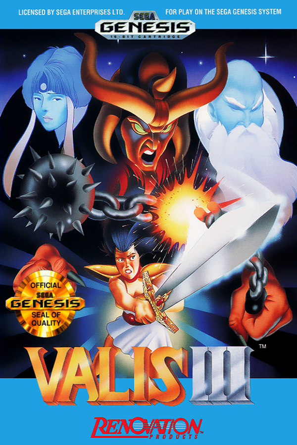 Valis III for Sega Genesis