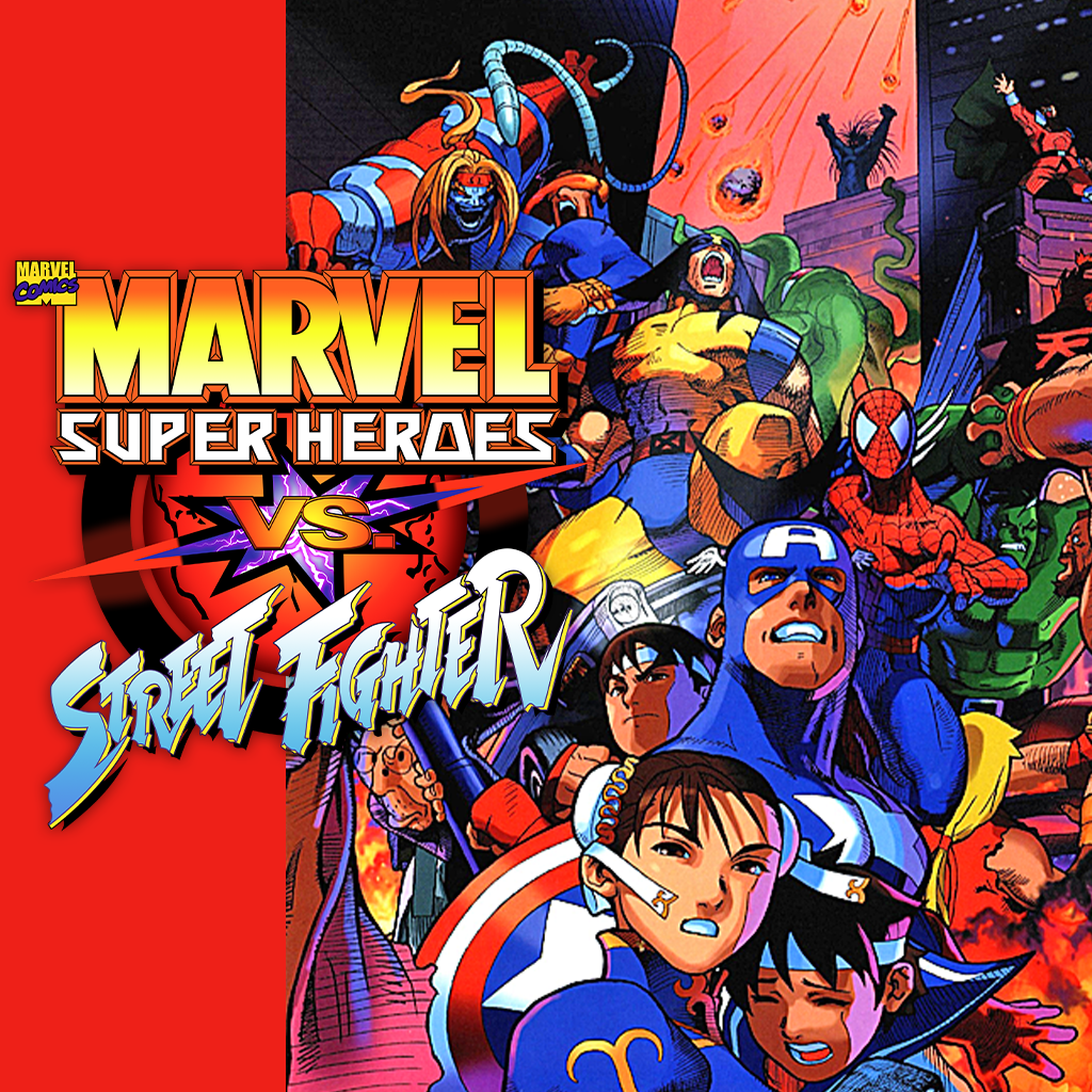 Marvel Super Heroes vs. Street Fighter cover or packaging material -  MobyGames