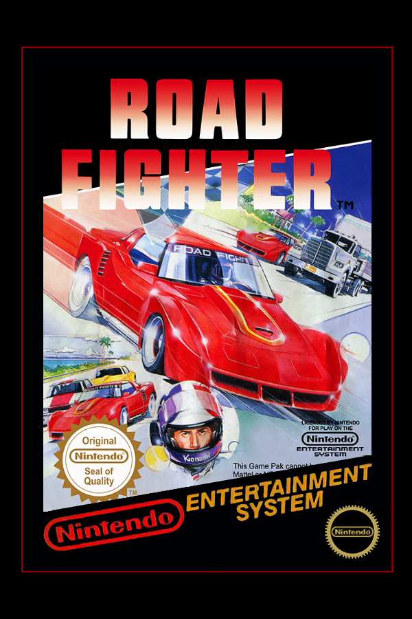 Road Fighter Sur MSX – Konami, Jeu De Course, Version EURO (sans Notice)