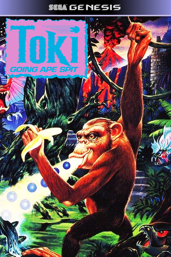 Toki: Going Ape Spit for Sega Genesis