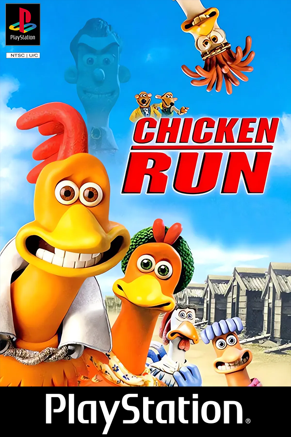 CHICKEN RUN - PS1, DREAMCAST & PC 