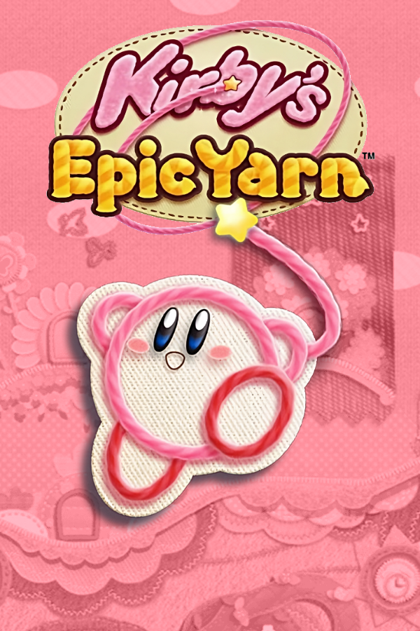  Kirby's Extra Epic Yarn Video Games Poster Metal Tin