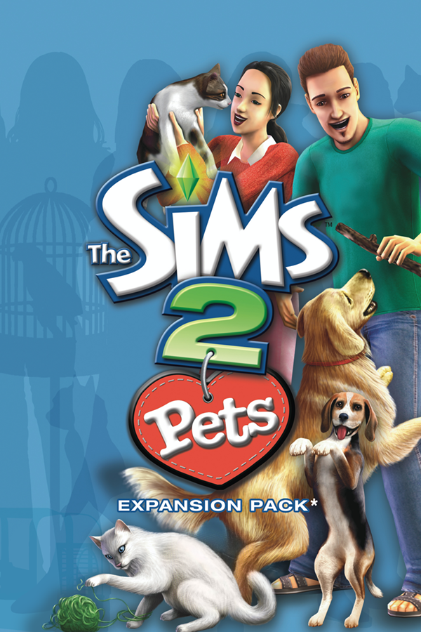 Cover Sims 2, The - Pets (USA)