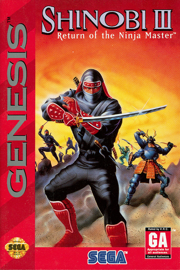 Shinobi III: Return of the Ninja Master for Sega Genesis