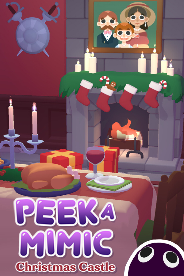 Peek-A-Mimic Christmas Castle