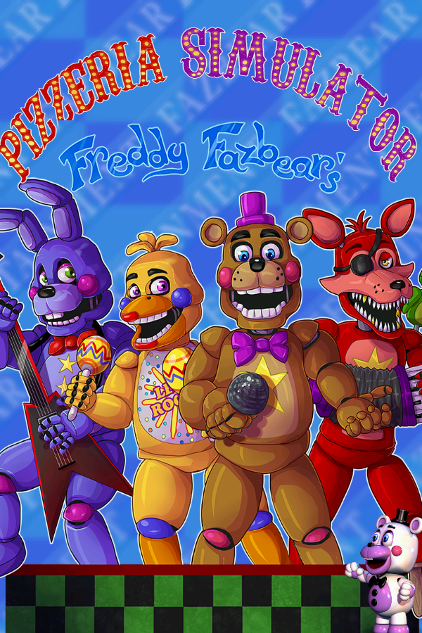 Freddy Fazbear's Pizzeria Sim - STEAM CUSTOM ART by