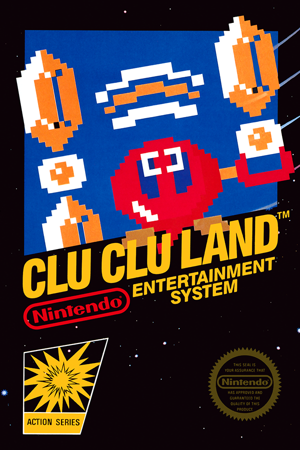 Clu Clu Land for NES
