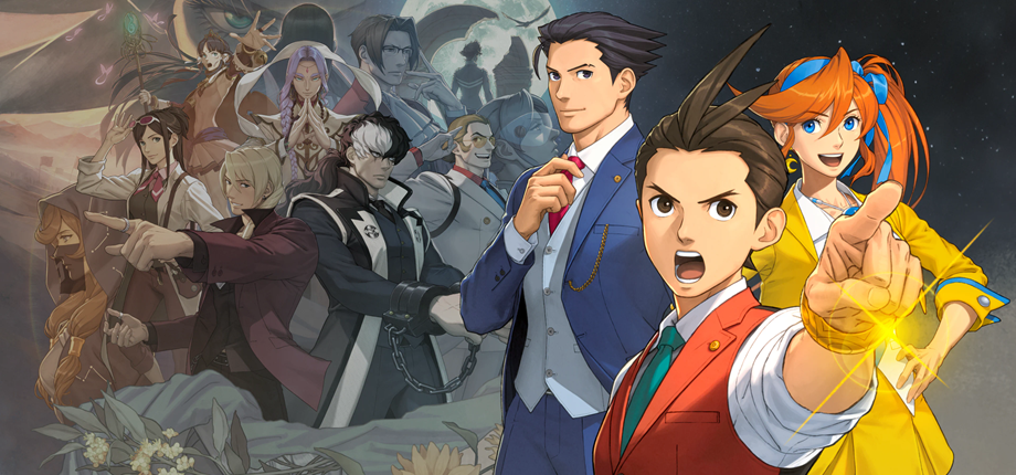 Official Ace Attorney four characters heroes. - SteamGridDB