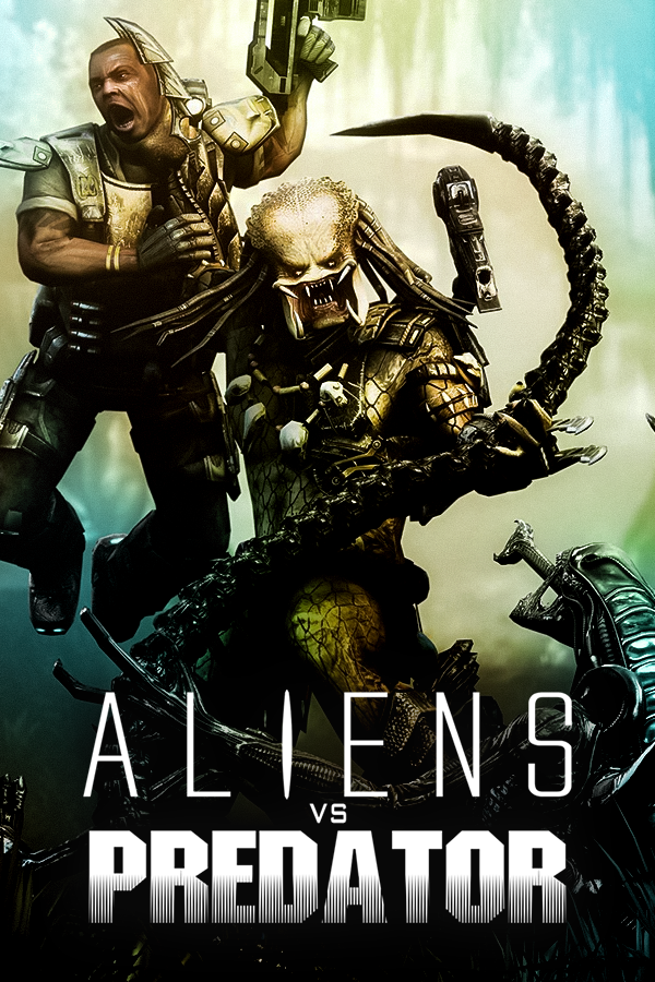 alien vs predator game poster