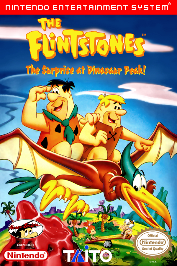 Flintstones surprise at hot sale dinosaur peak nes