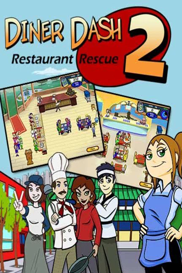 Diner Dash 2: Restaurant Rescue - SteamGridDB