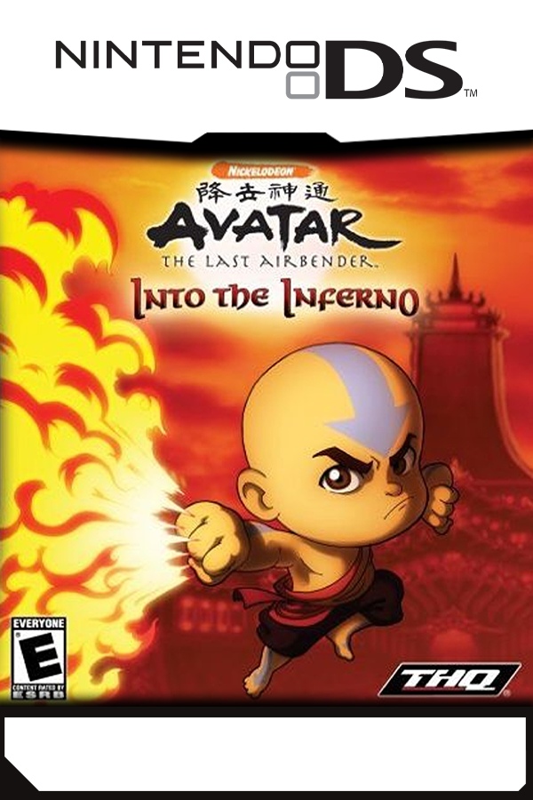 Avatar the last airbender hot sale into the inferno ds