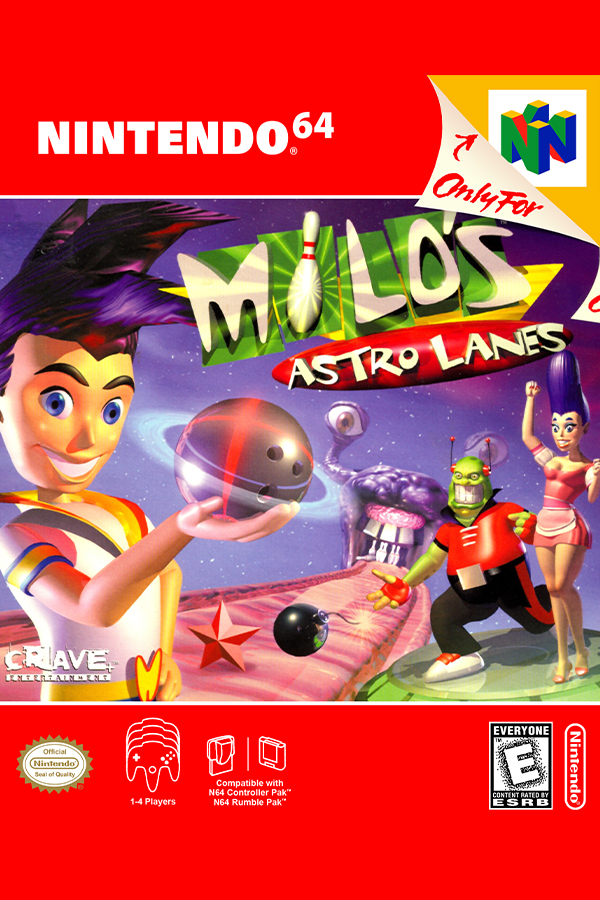 Milo's Astro Lanes for Nintendo 64