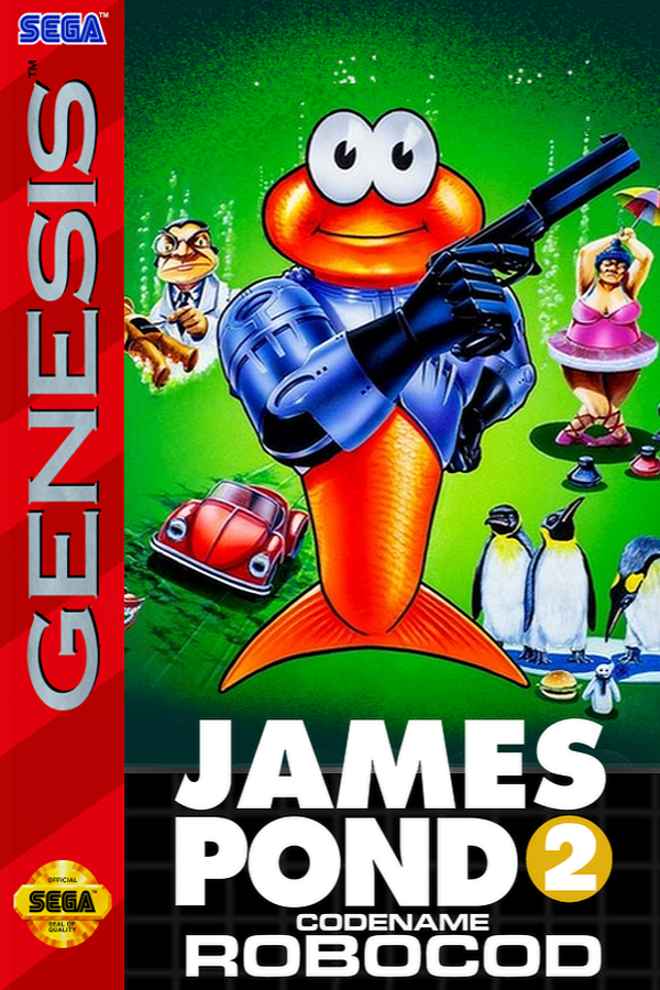 James Pond 2: Codename: RoboCod - SteamGridDB