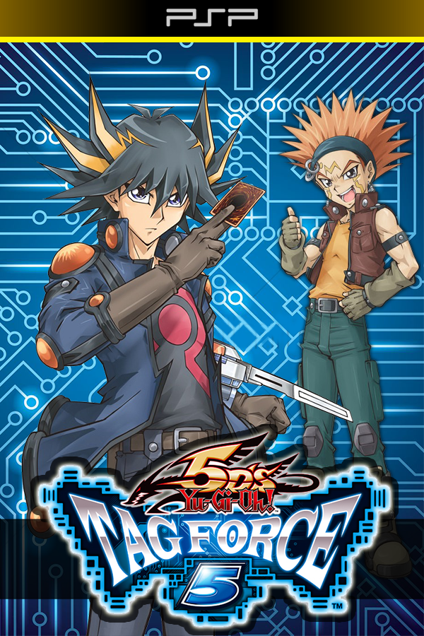 Jogo PSP Yu-Gi-Oh! 5D´S Tagforce 5