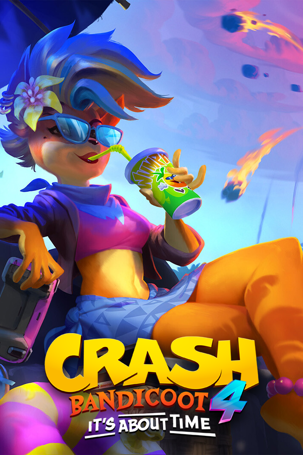 It's About Time, Crash Bandicoot Poster