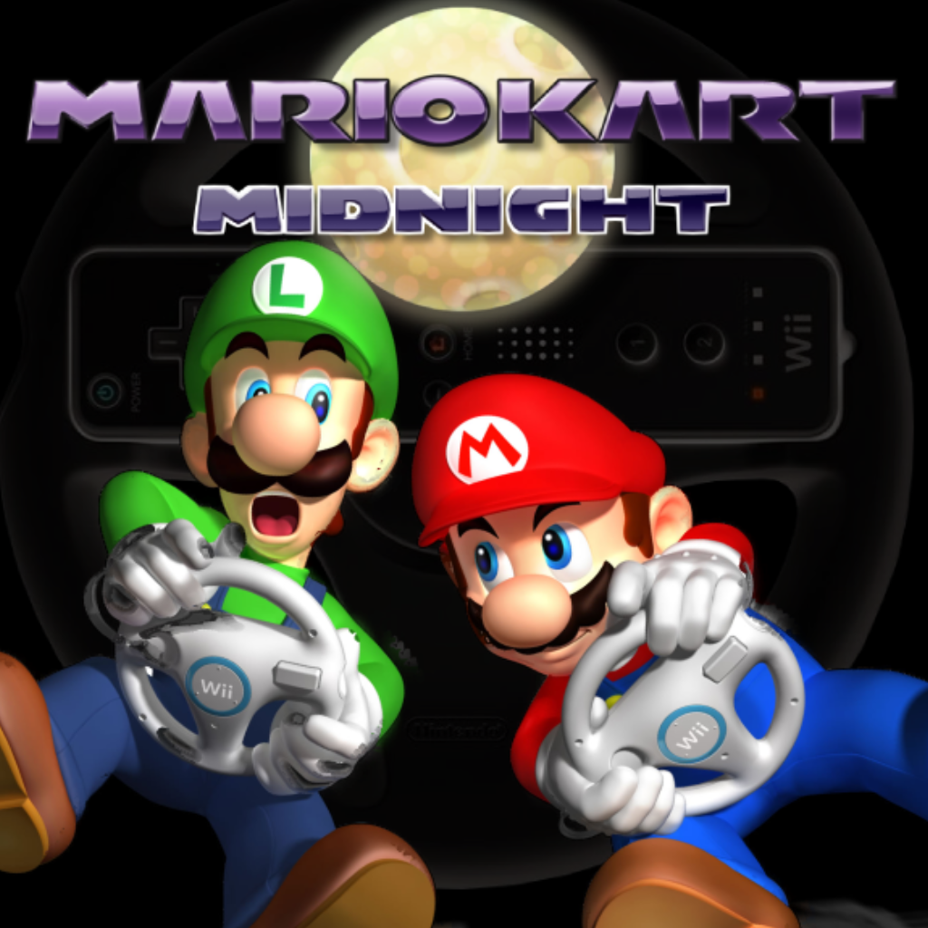 Grid for Mario Kart Midnight by vikdarkbomb