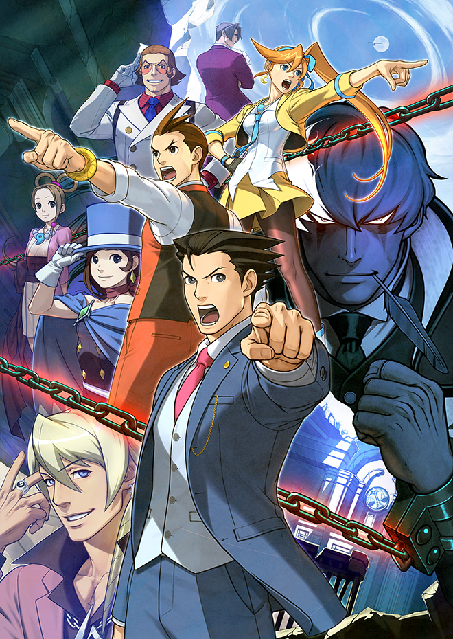 Official Ace Attorney four characters heroes. - SteamGridDB