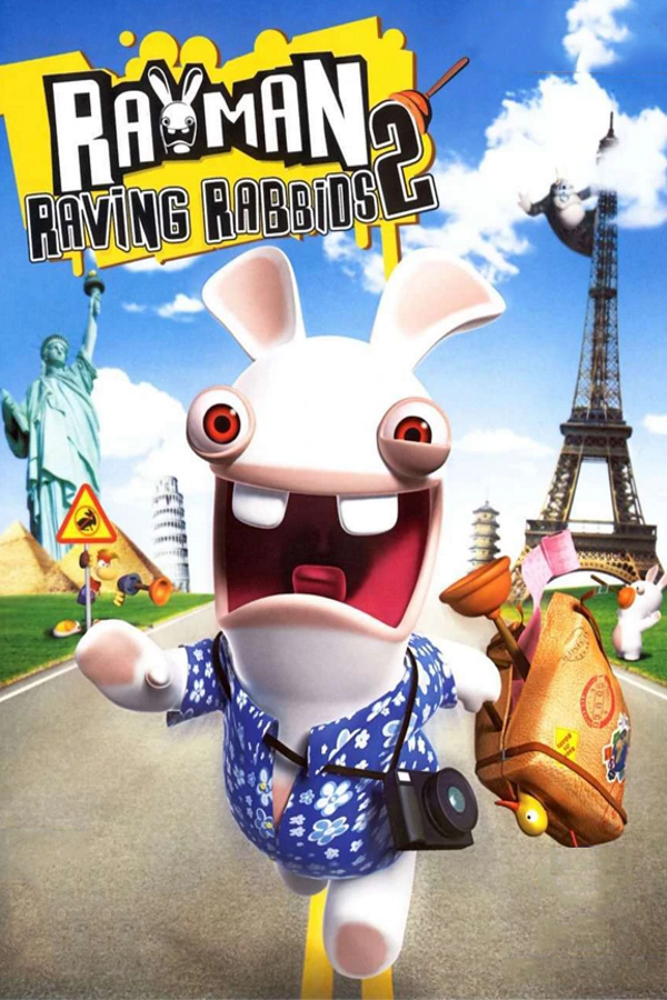 Rayman Raving Rabbids 2 cover art