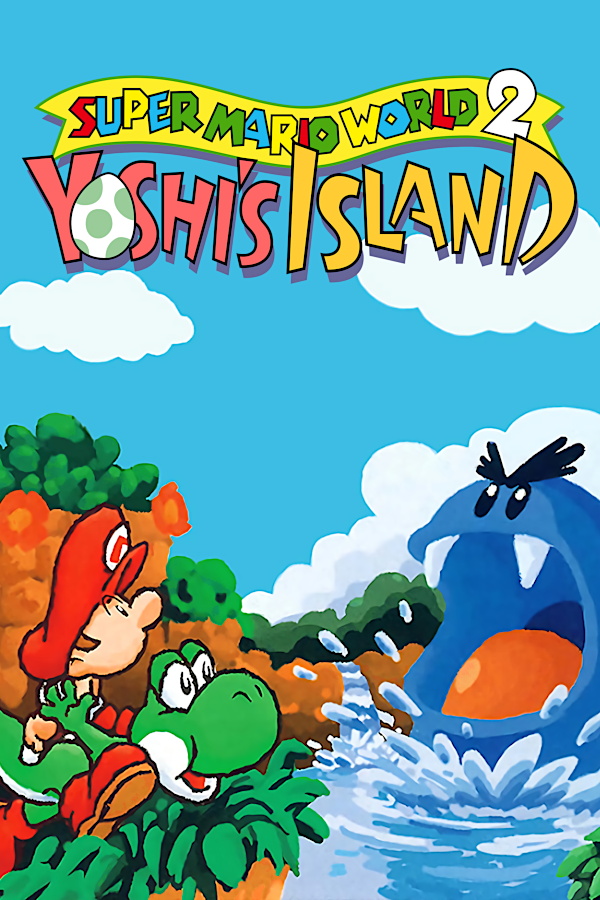 Super Mario World 2: Yoshi's Island cover art