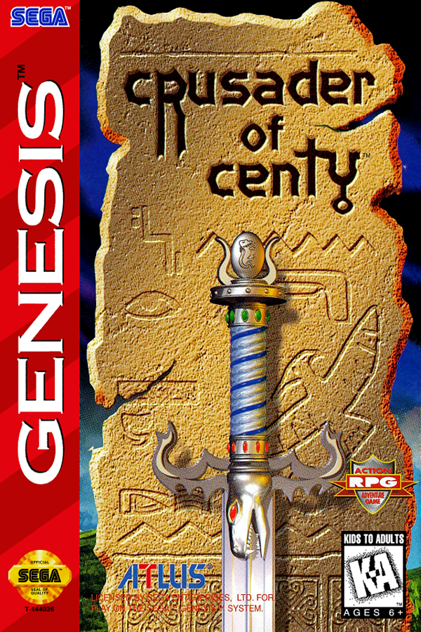 Crusader of Centy for Sega Genesis